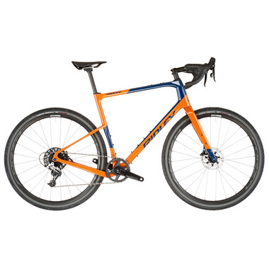 Bicicletta da Gravel RIDLEY KANZO ADVENTURE Sram Rival 42 Denti Blu/Arancione 2023 0